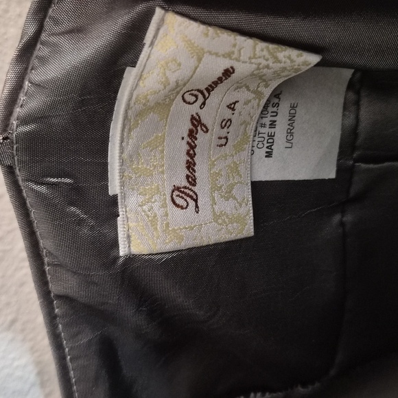 Metallic Prom Dress - Picture 3 of 3